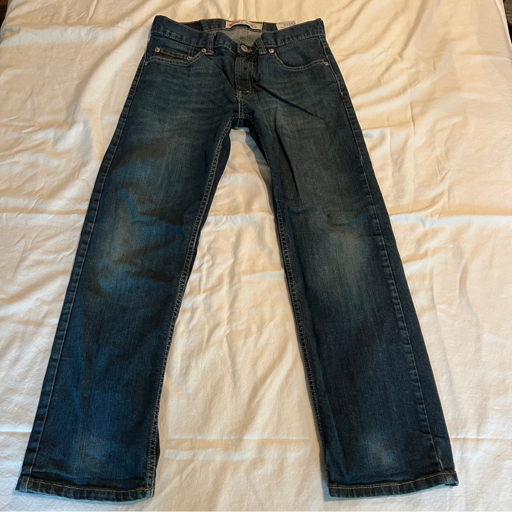 Levi’s Kids 505 Regular Size 14R Straight Leg Blue Jeans
